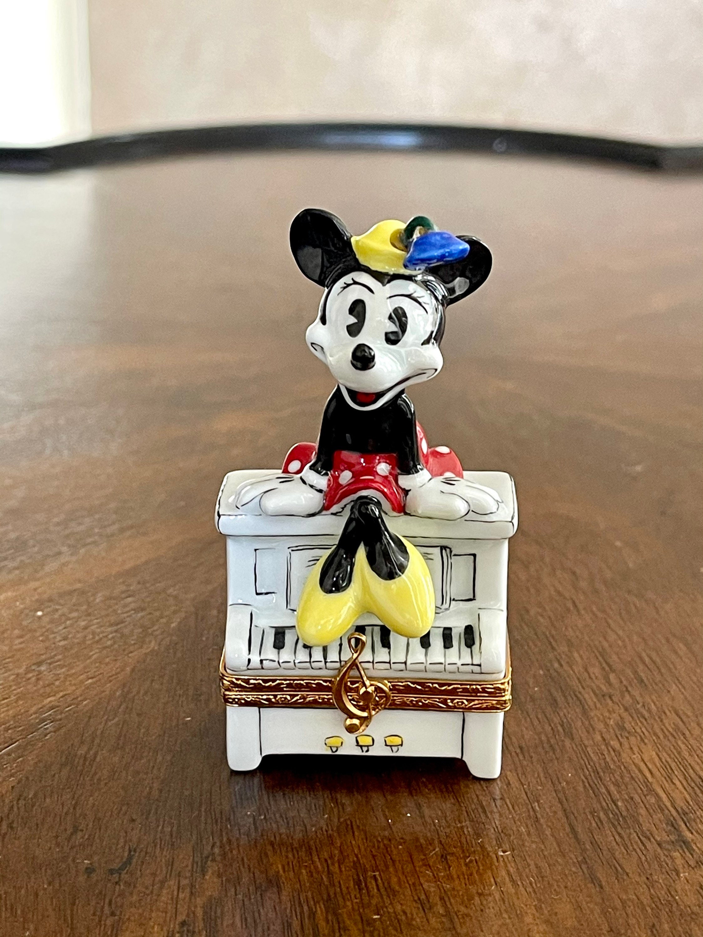 Artoria Limoges Limited Edition Retired Minnie Mouse on Piano