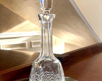 Waterford Crystal Kenmare 12 3/4” Decanter; Waterford Wine Bottle; Waterford Liquor Decanter