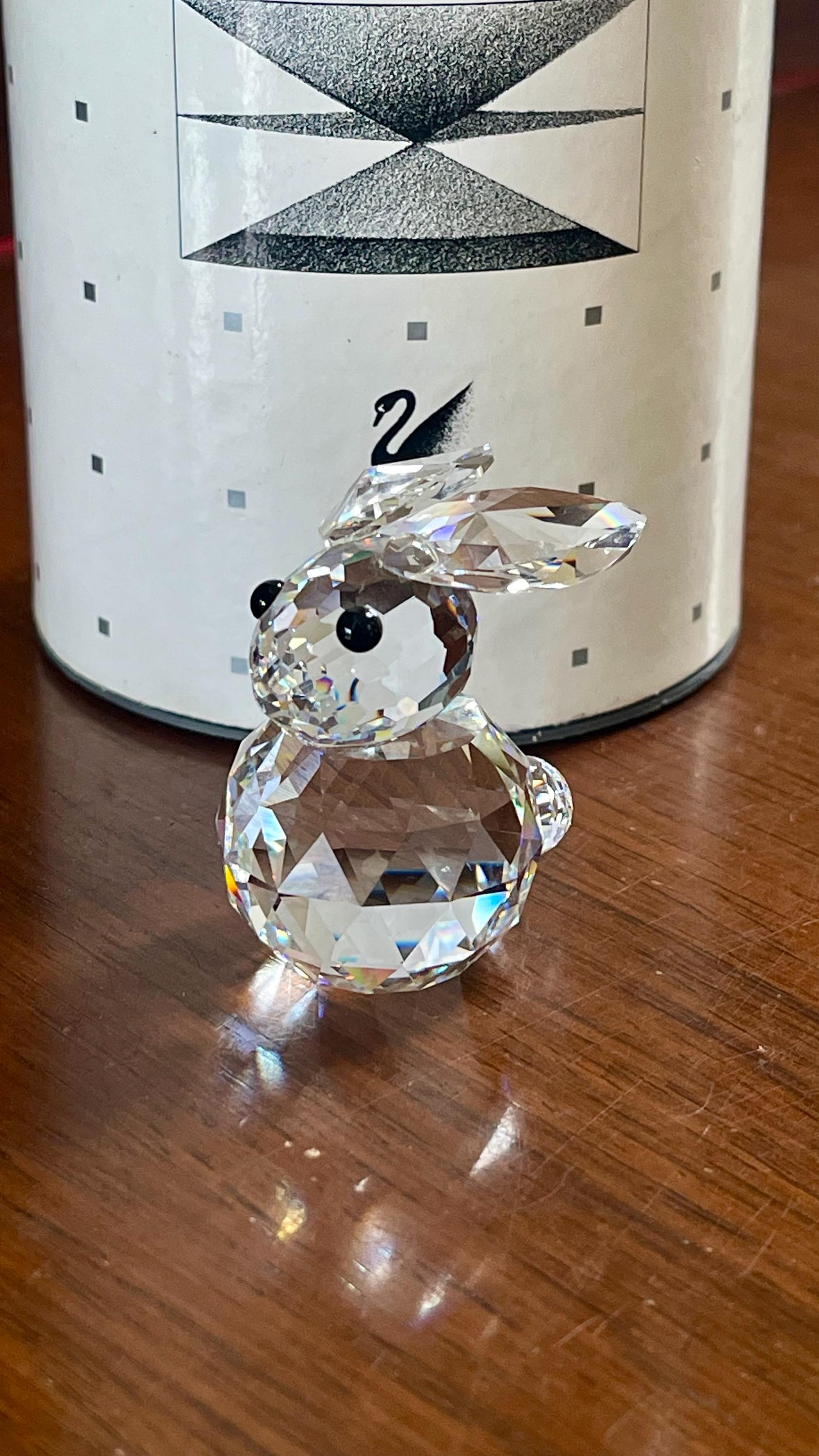 スワロフスキー シルバークリスタル ラビット 7652 オリジナルボックス