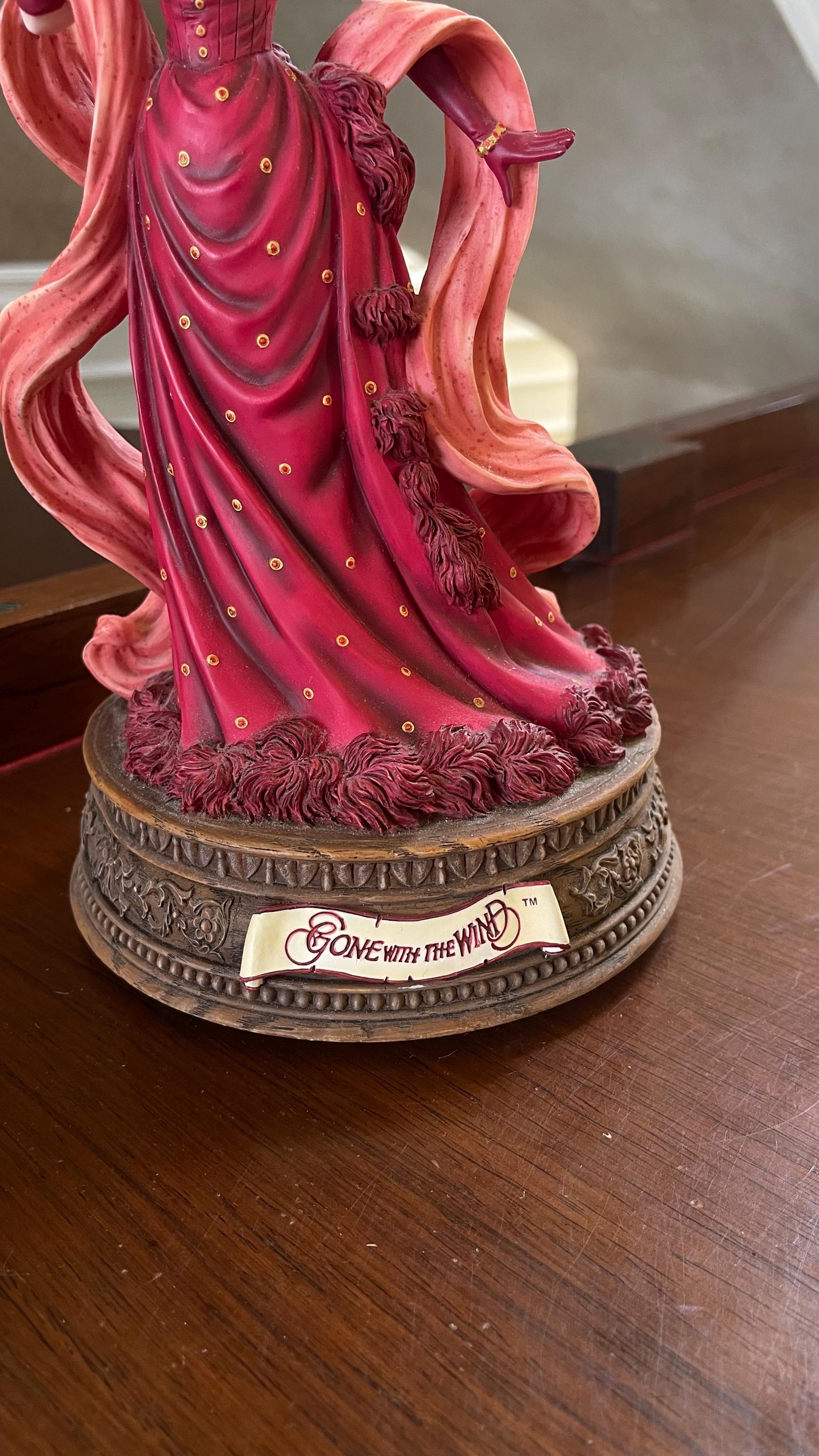 San Francisco Music Box Company Gone With the Wind Scarlett Music