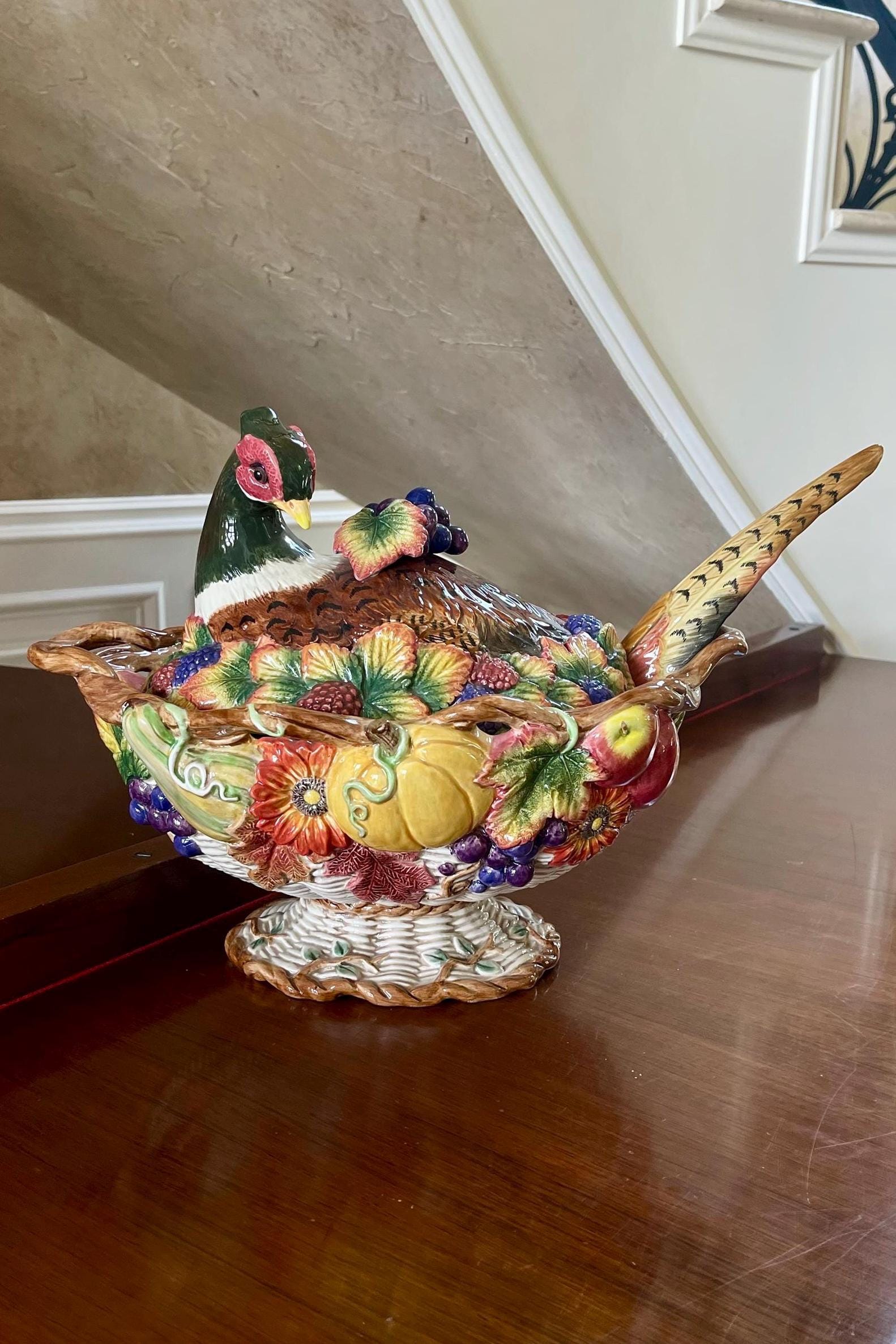 Fitz and Floyd フィッツとフロイド オウム ピッチャー 水差し Fitz and Floyd フィッツとフロイド オウム ピッチャー 水差し