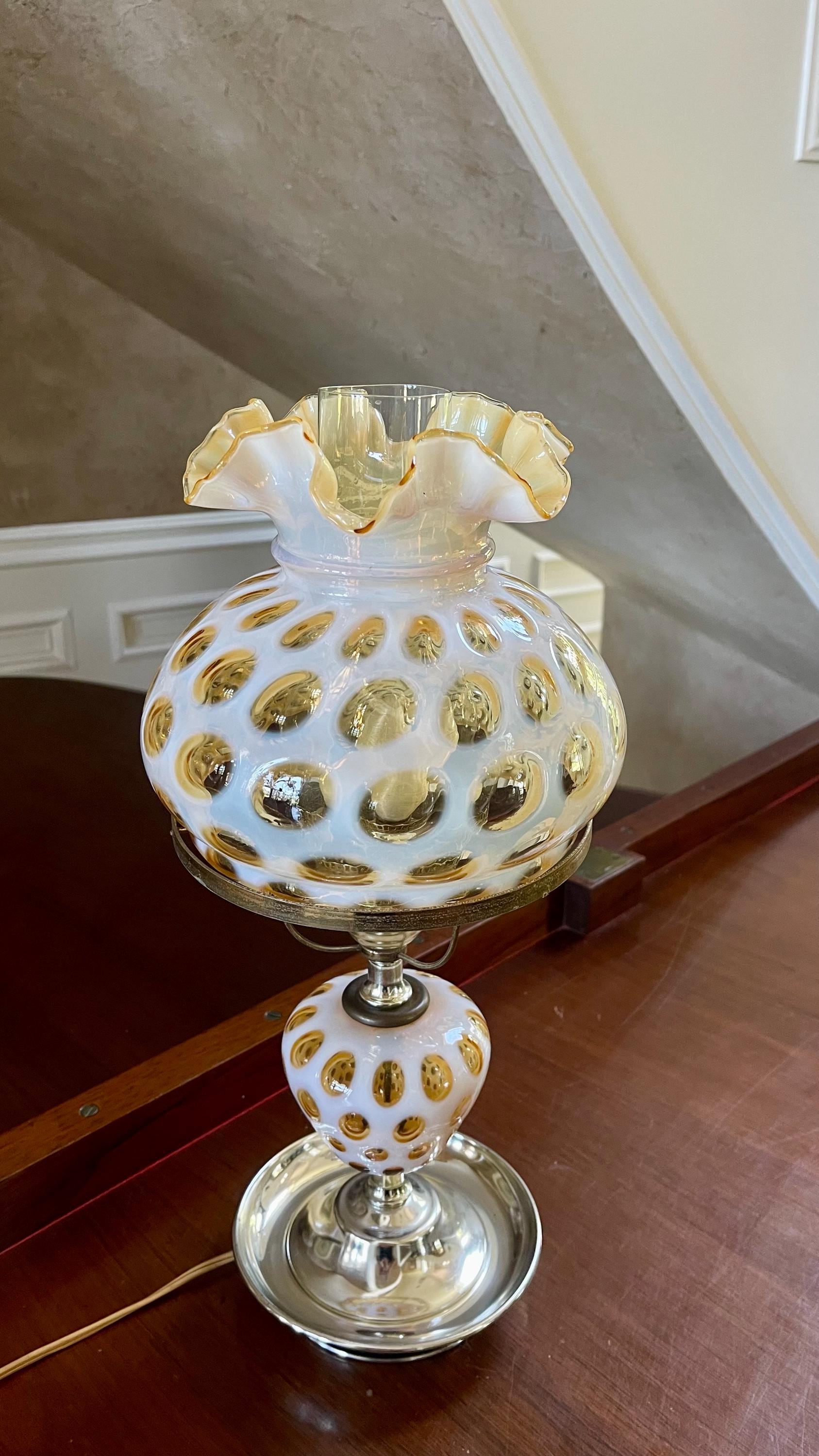 フェントン ハニーサックル オパールセント コイン ドット