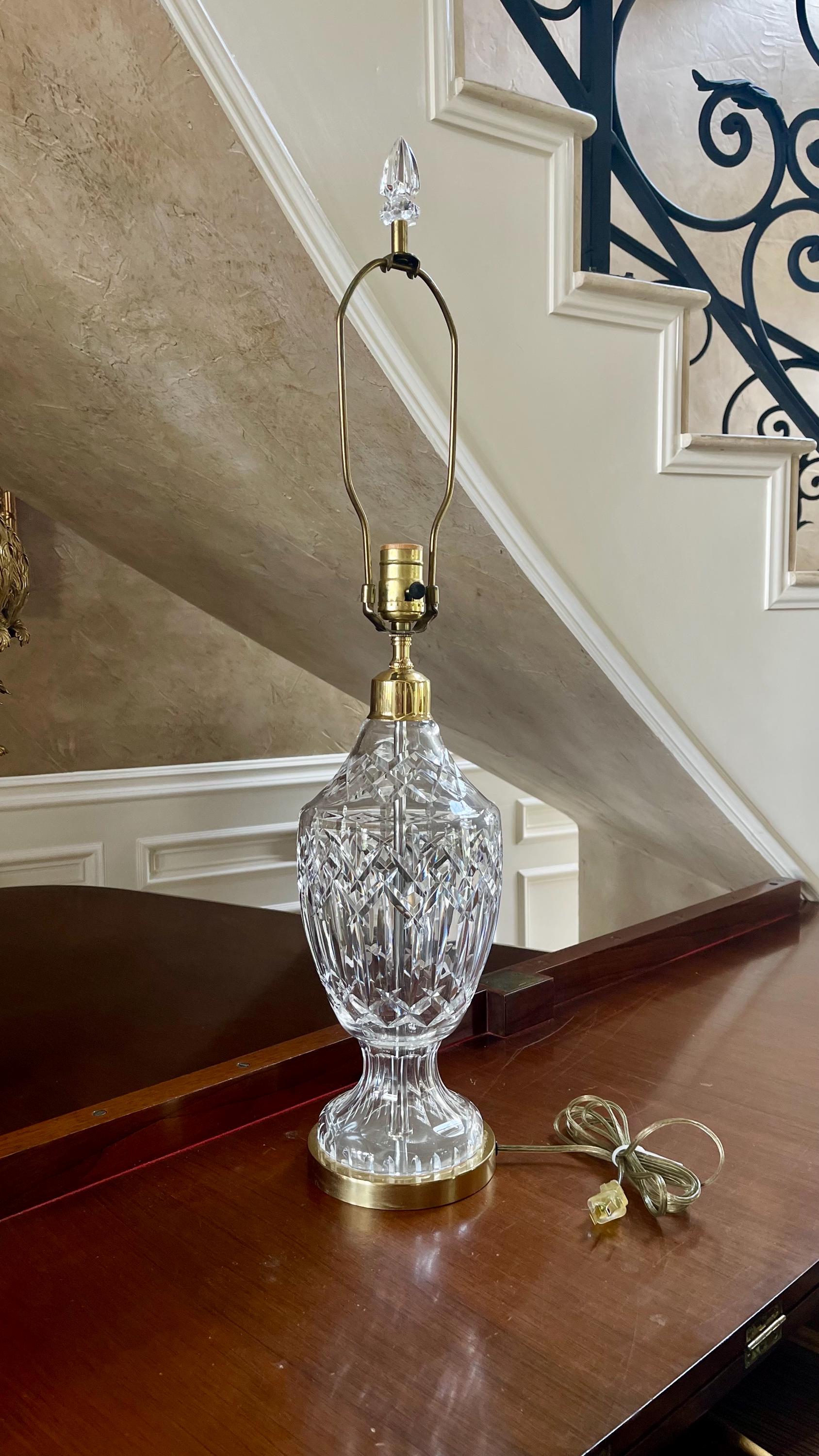 Waterford crystal lamp - Etsy 日本