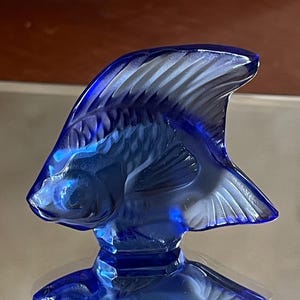 Kristallfisch; Lalique Aquarienfische; Lalique-Kaiserfisch