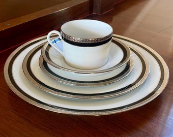 Haviland セット Haviland Symphony Platine Cup & Saucer Set - Etsy