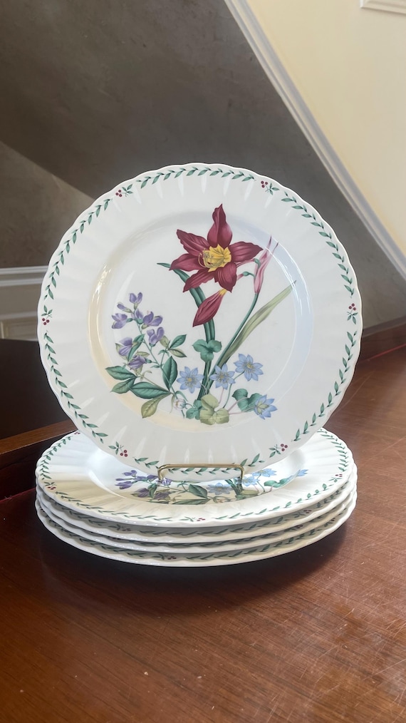 Mikasa Maxima Set of 5 Dinner Plates Summer Symphony - Etsy