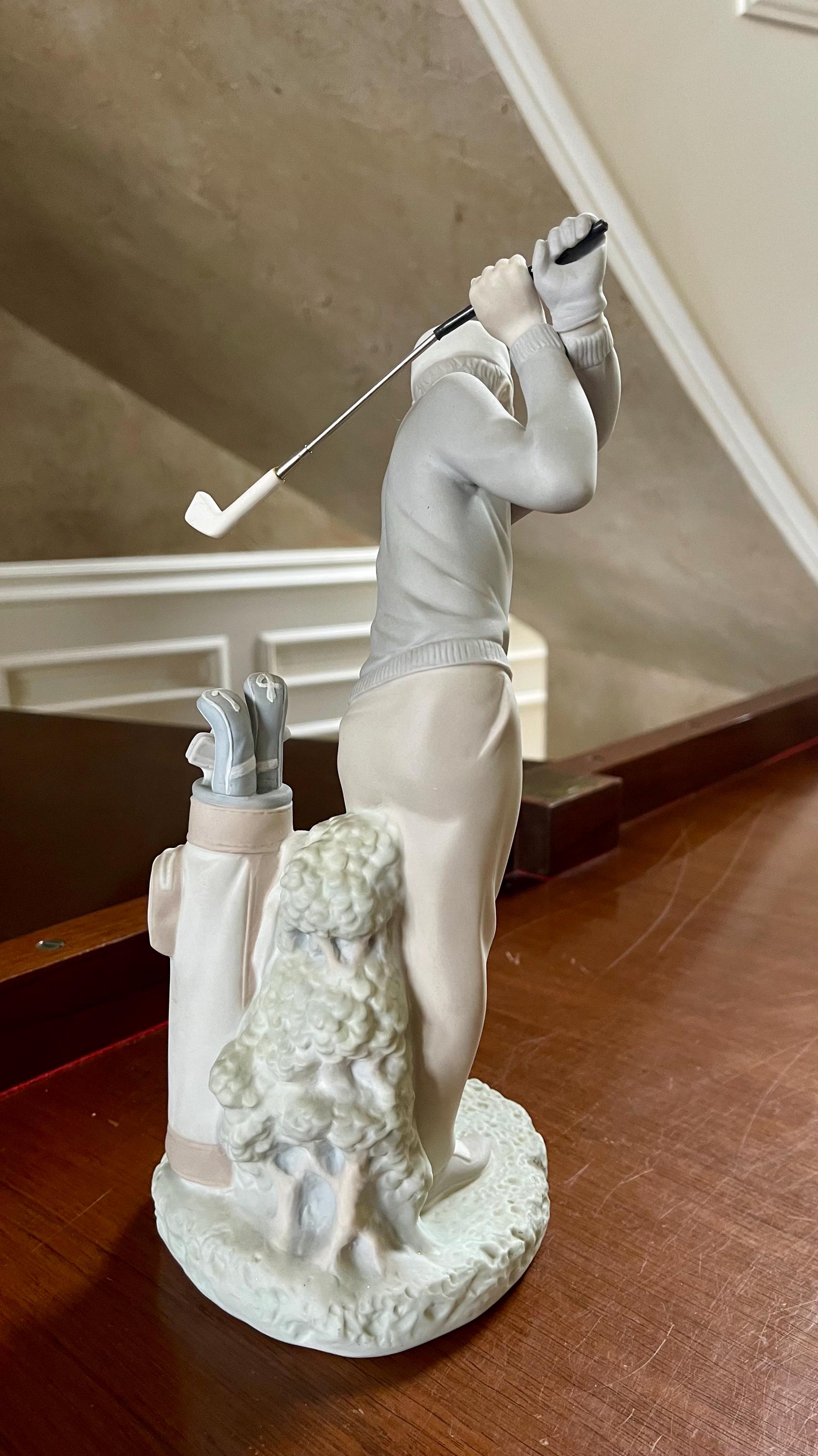 Lladro Golffer 4824 Porcelain Figurine Matte Finish - Etsy