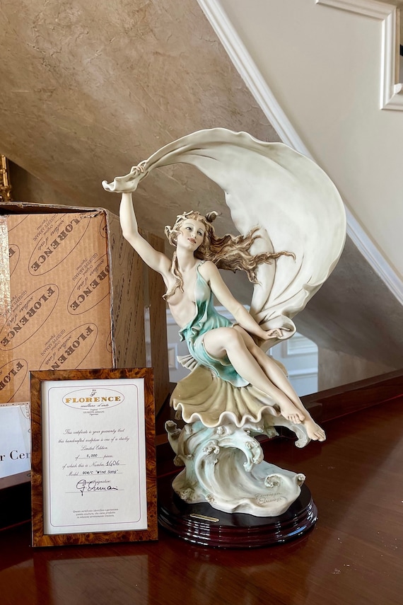 Giuseppe Armani “wind Song” Figurine; Giuseppe Armani