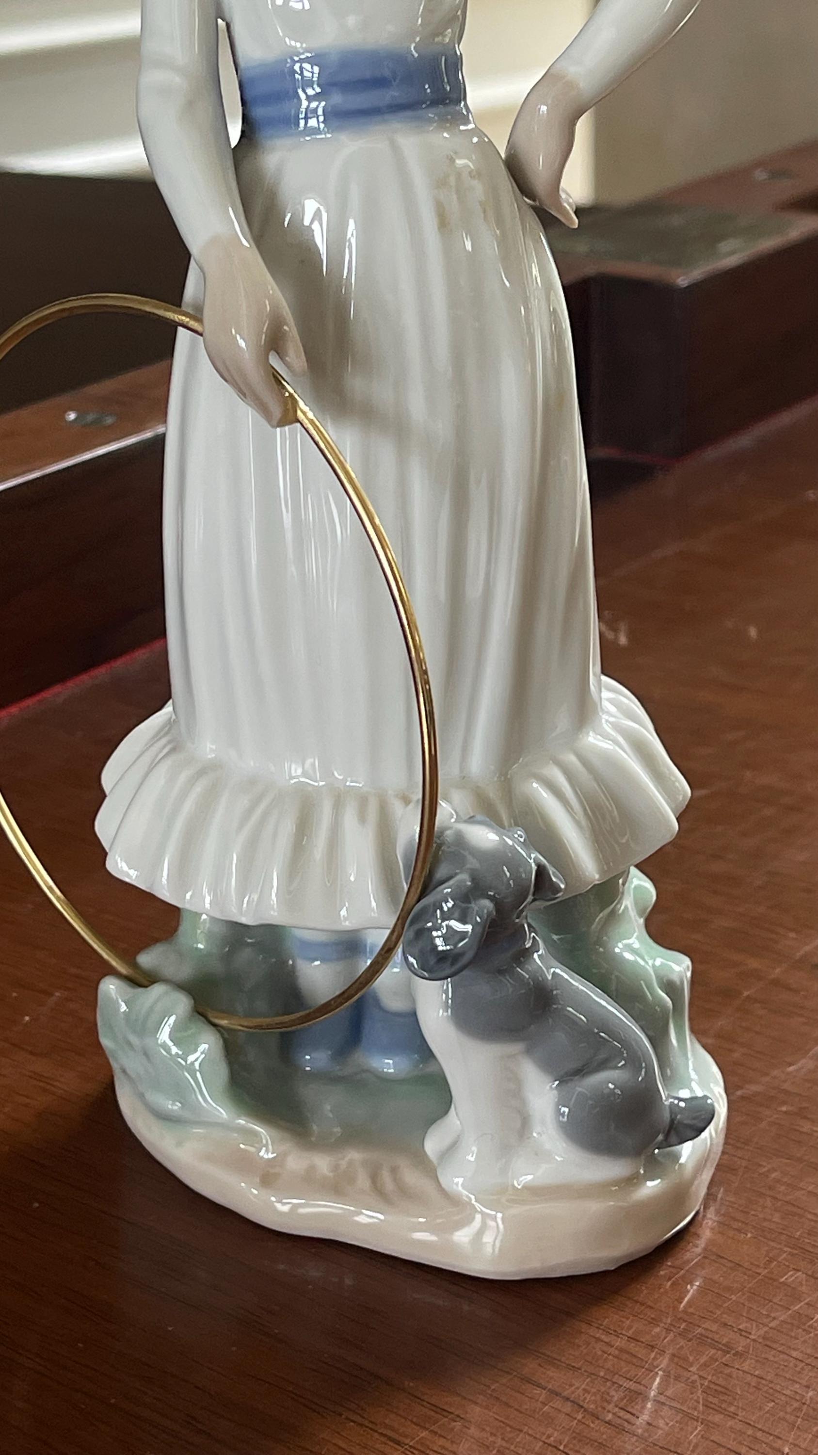 NAO「私の犬は芸をします」リヤドロ磁器製置物スペイン製 #378 - Etsy 日本