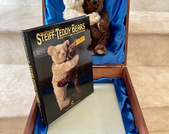Steiff Set, Teddy Bears “love for a Lifetime” 1995; Vintage Steiff