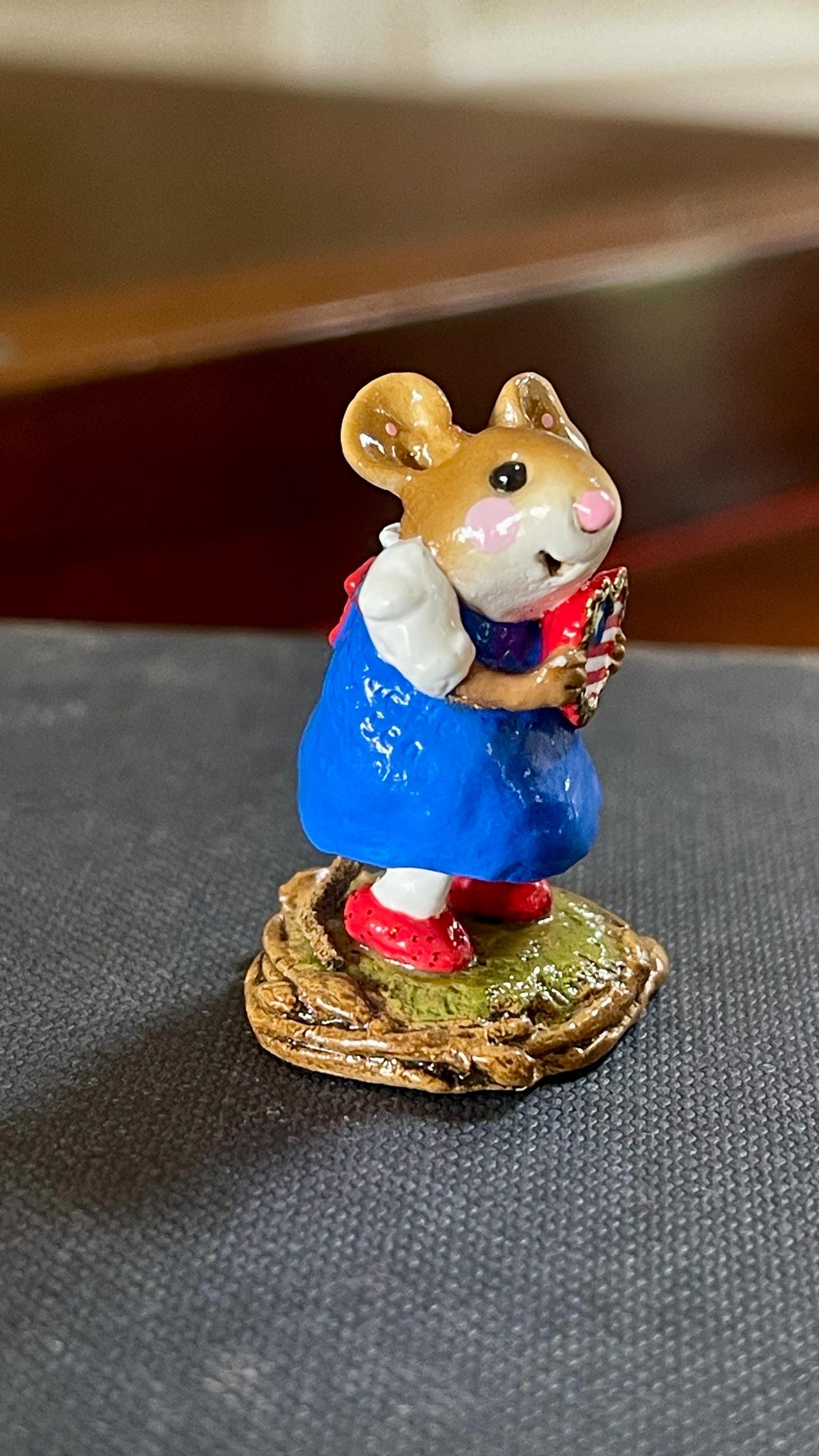 Wee forest Folk マザーヘルパー　レア Wee Forest Folk 4th of July I'm Yours From the Heart Annette