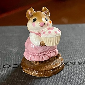 Wee Forest Folk Birthday Cupcake 1983 William Petersen