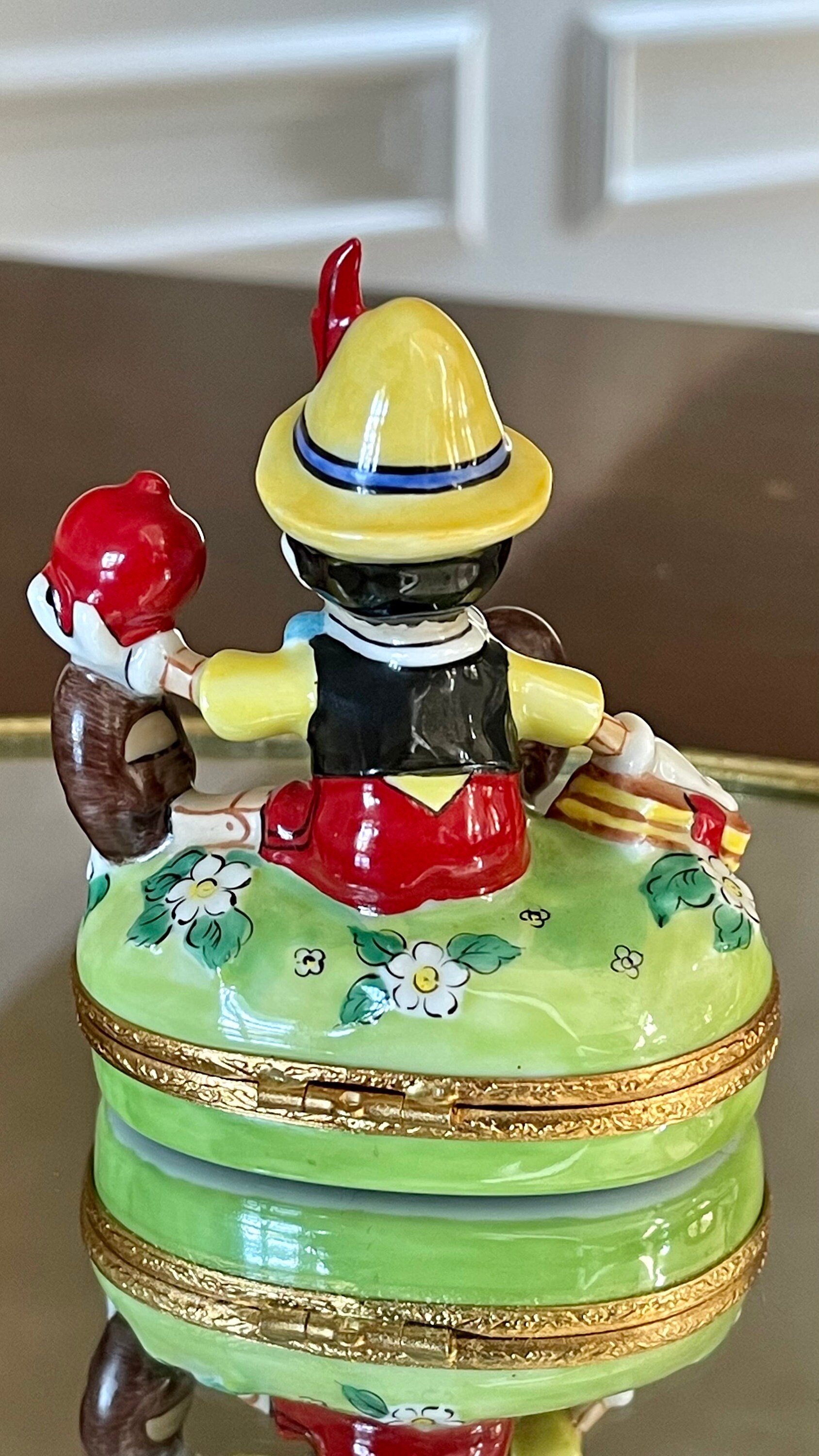 Limited Edition Disney Pinocchio Limoges Box; Artoria; Limoges