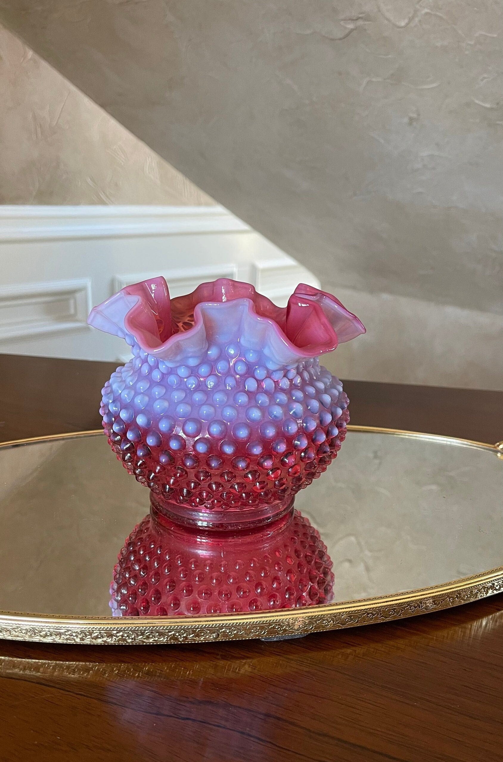 花瓶・フラワースタンド FENTON CRANBERRY OPALE SCENT HOBNAIL il_fullxfull.3805965881_cc15.jpg
