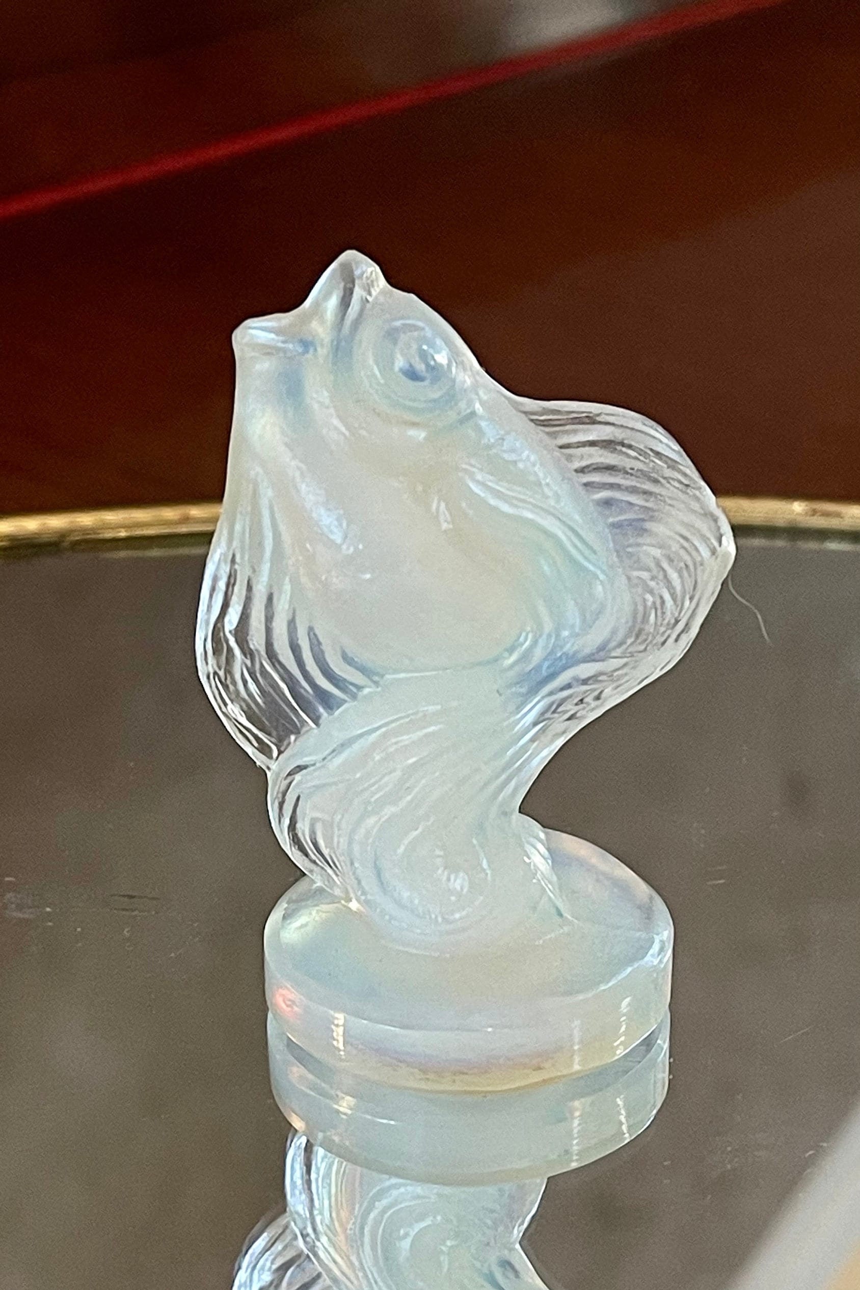 Sabino オパールセント　アンティーク　フランス　サビーノ　魚 Sabino Art Glass France Opalescent Fish - Etsy