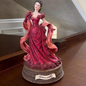 San Francisco Music Box Company E o Vento Levou Scarlett Music Box Tema de Tara