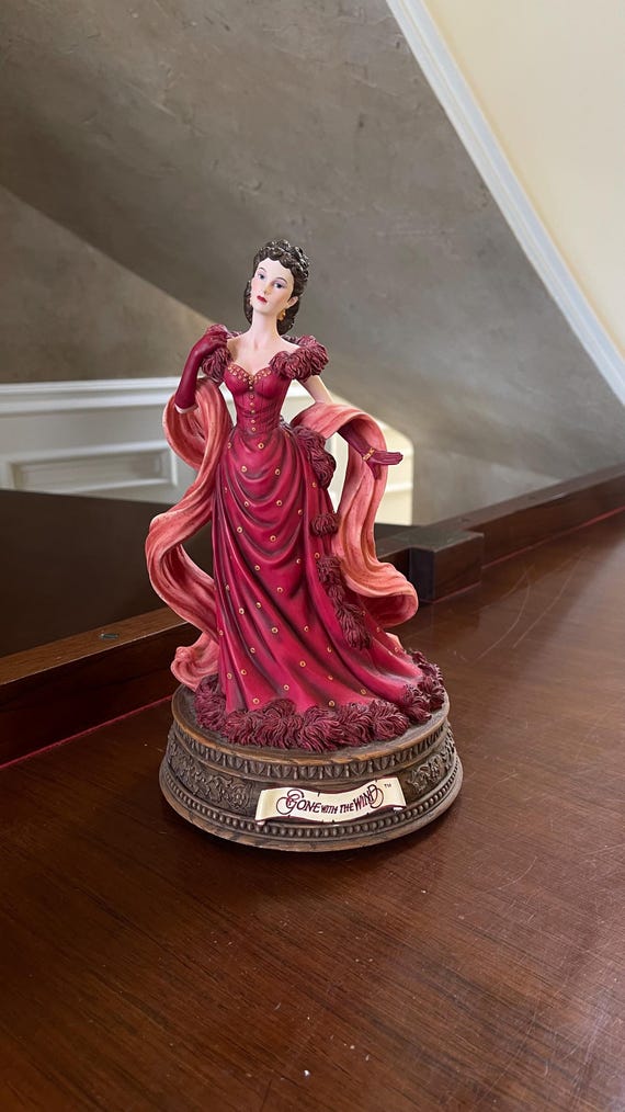 San Francisco Music Box Company Gone With the Wind Scarlett Music