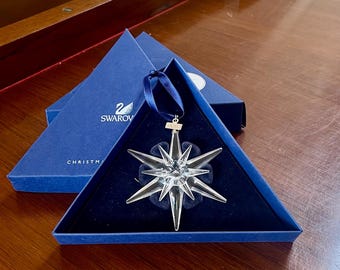 Swarovski 2005 Rockefeller Star Ornament - Limited Edition Crystal
