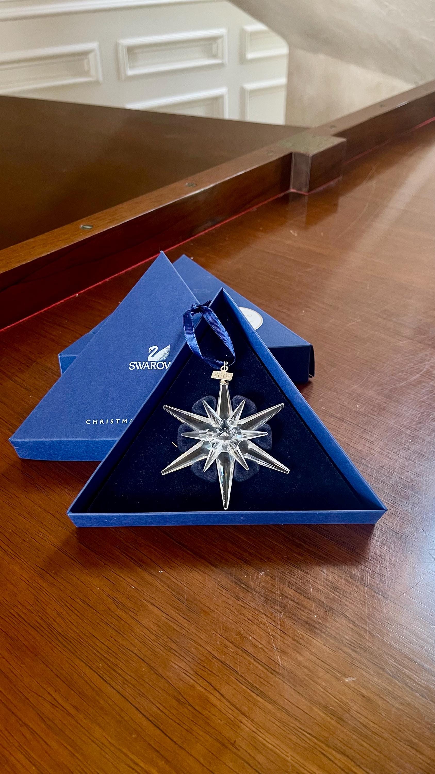 Swarovski Star Rockefeller Center 2005 Annual Christmas Ornament
