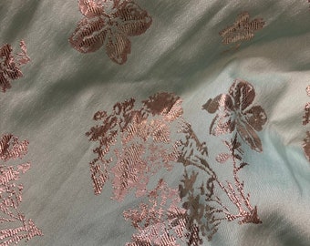 NEW High Class Light weight Multi Colour Floral Jaquard Brocade Fabric