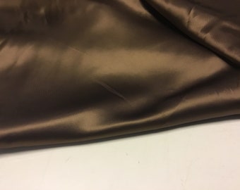 NEW High Class Galaxy Brown Viscose Lining Fabric