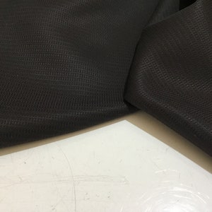 NEW Dark Brown Viscose Jacquard Lining Fabric