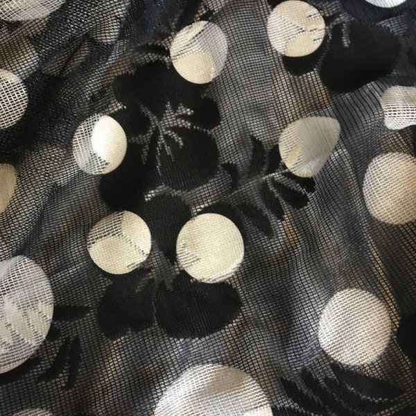 NEW Haute Gorgeous Multi Colour Florals polka dots lace Fabric