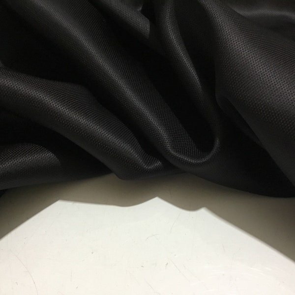 NEW Black Viscose Wool Lining Fabric