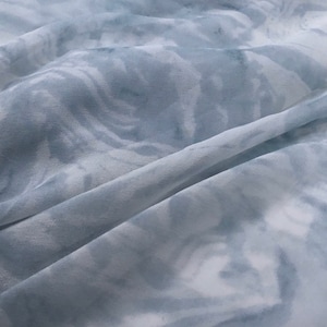 NEW 100% Pure Silk Tie Dye Chiffon Print Fabric