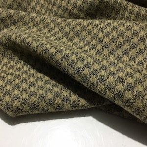 NEW Haute Houndstooth Wool Fabric