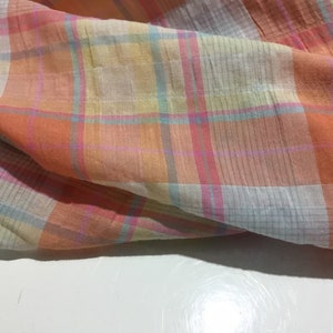 NUEVA tela para camisas de cuadros 100 % algodón de alta calidad
