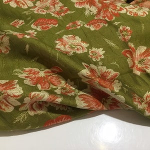 NEW Haute Floral Jacquard Brocade Fabric