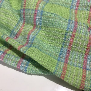 NEW Haute Check Tweed Boucle Fabric