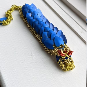 Kleiner Chainmaille Drache