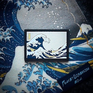 The Great Wave | EDC PVC Morale Patch | Glow in the Dark | Hook & Loop