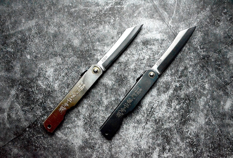 SK Steel Higonokami Japanese EDC Pocket Knife image 1