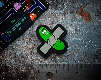 Pickle Rick RE EDC PVC Patch