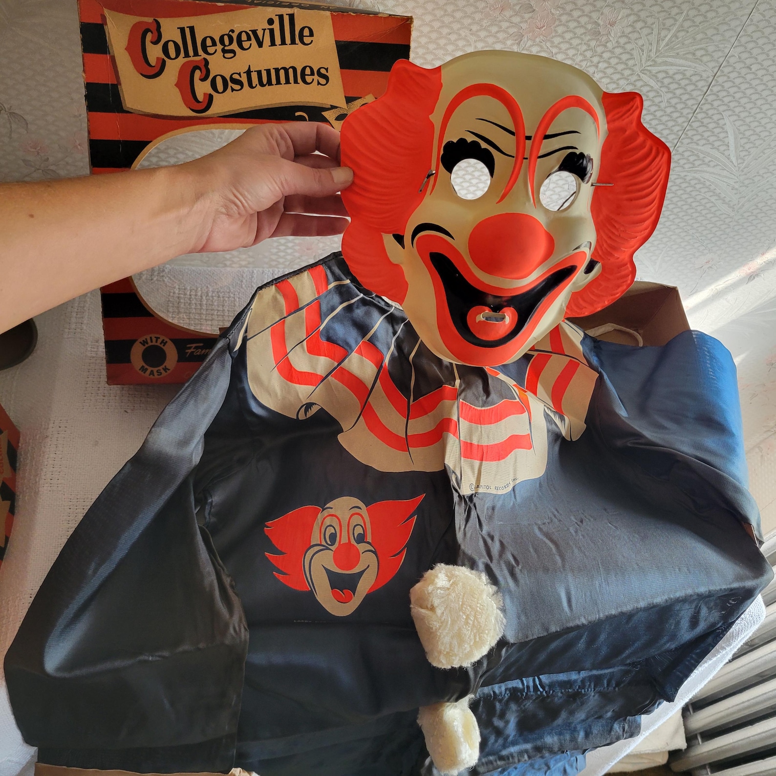 vintage-collegeville-costumes-bozo-the-clown-costume-with-mask-etsy