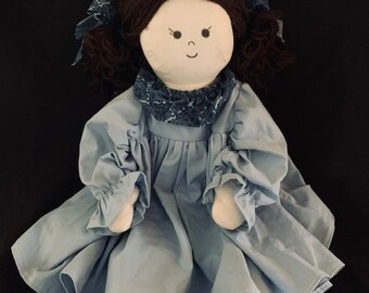 Vintage Rag Doll Yarn Hair Etsy
