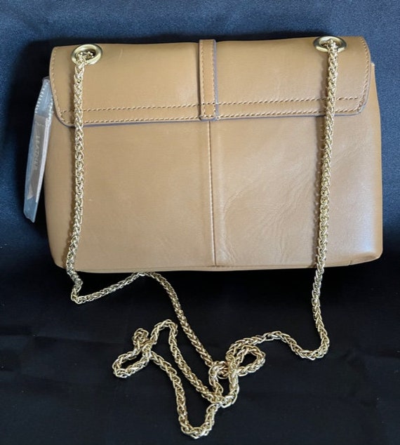 Antonio Melani Cream Leather Purse handbag with O… - image 3