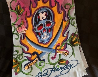 Ed Hardy by Christian Audigier extra long scarf