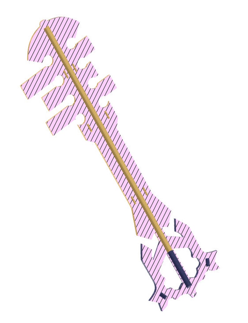 Ends of the Earth Keyblade -terra - Etsy