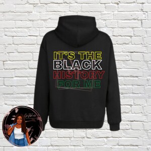 Its the black history for me sweatshirt, black history sweatshirt, black sweatshirt, african american sweatshirt, history sweatshirt
