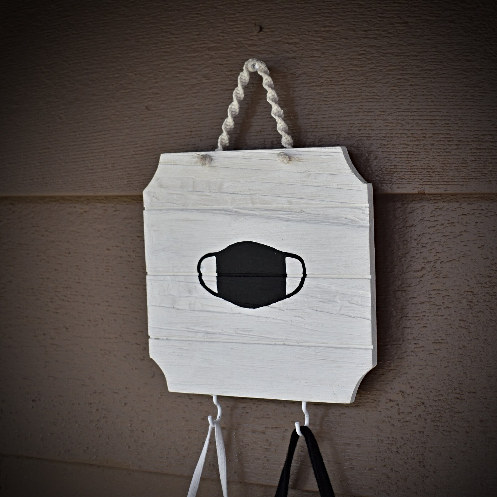 Kids Mask Hooks Wooden Mask Hanger Wall Mask Storage Face Mask Etsy