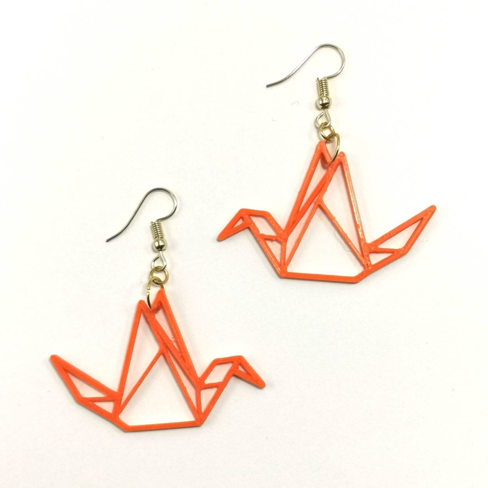 Wishing Crane Earrings Crane Earrings Origami Crane Etsy Australia