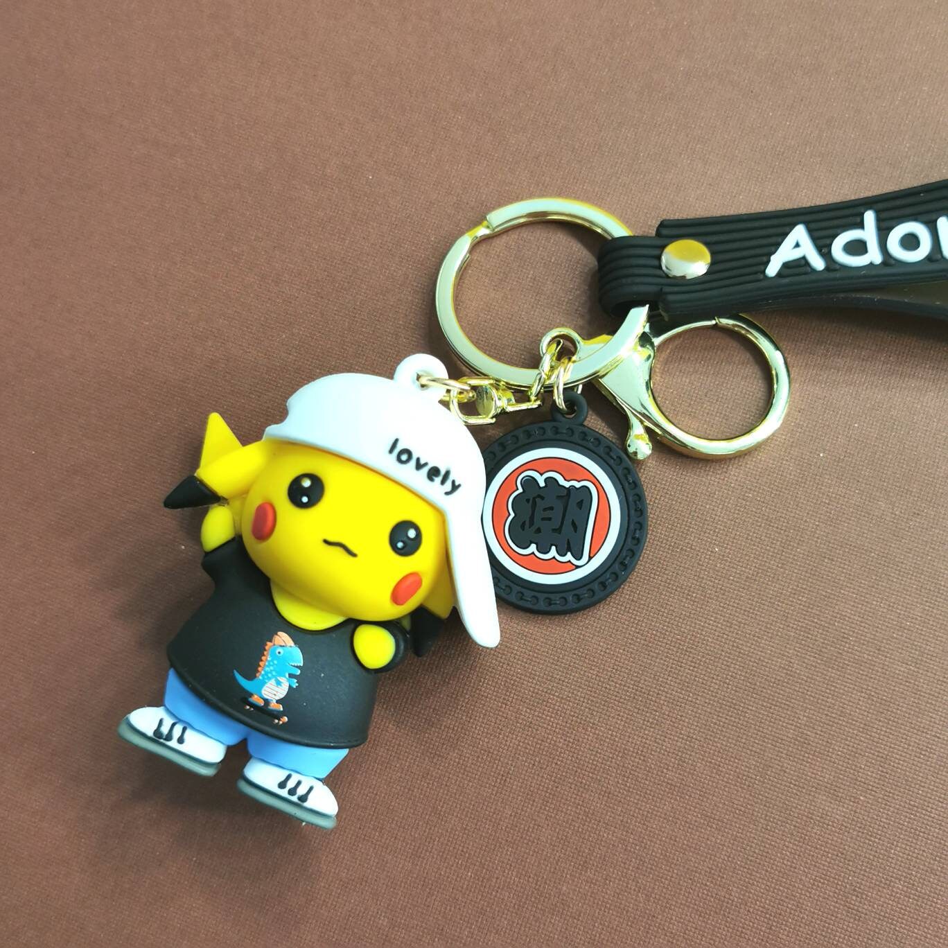 Pokémon Keychain Pikachu Keyring Toy Pokemon Go Keychain Etsy UK