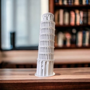 Home Decor Pisa Tower Famous Landmark Decor Italy Travel Souvenir Decor Pisa Tower Desk Decor Gift for Art Lover