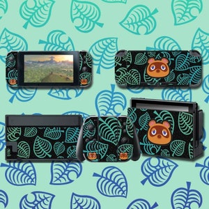 Sticker Tom Nook Animal Crossing Switch : vinyle 3 m + capuchons Joy Con