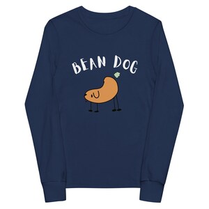 Bean Dog Long Sleeve T Shirt By Lidiam