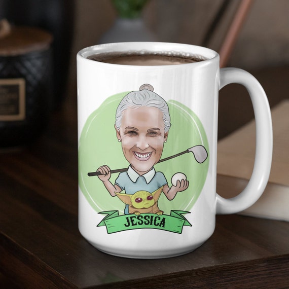 Baby Yoda Funny Mug Gift Birthday Unique Special Present Made In Us